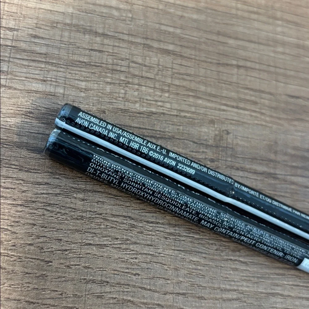 Avon Glimmersticks Eyeliner set of 2 Black